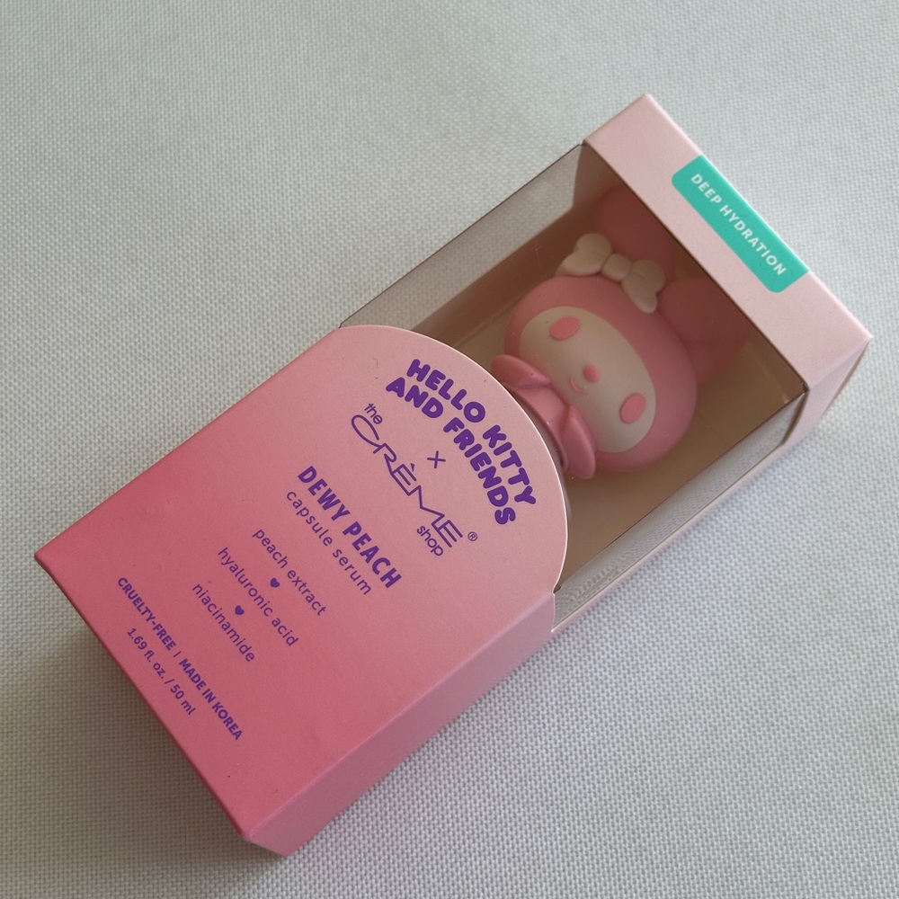 NWT The Crème Shop Hello Kitty and Friends Dewy Peach Capsule Serum - Picture 3 of 3